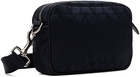 Valentino Garavani Black Toile Iconographe Shoulder Bag