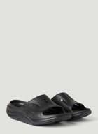 Hoka One One - Ora Recovery Slides 3 in Black