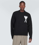 Ami Paris Ami de Cœur alpaca wool-blend sweater