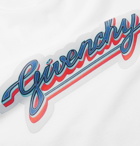 GIVENCHY - Logo-Print Cotton-Jersey T-Shirt - White