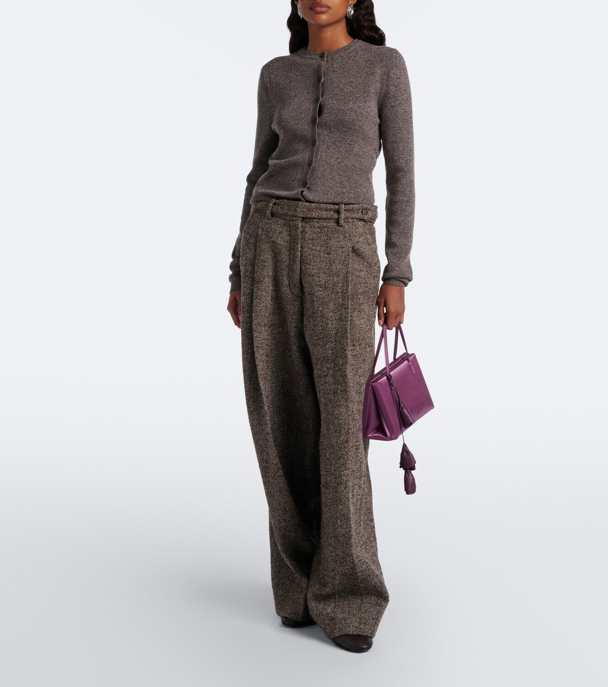 Magda Butrym Barbara satin top-handle bag