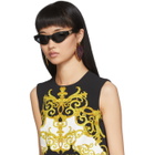 Versace Black V-Medusa Cat-Eye Sunglasses