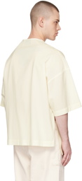 Emporio Armani Beige Vented T-Shirt