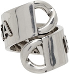 Balenciaga Silver Gourmette Ring
