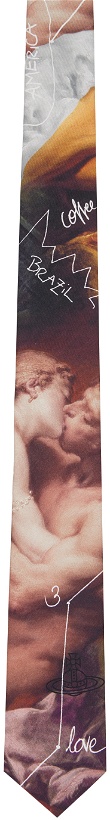 Photo: Vivienne Westwood Multicolor 'The Kiss' Tie