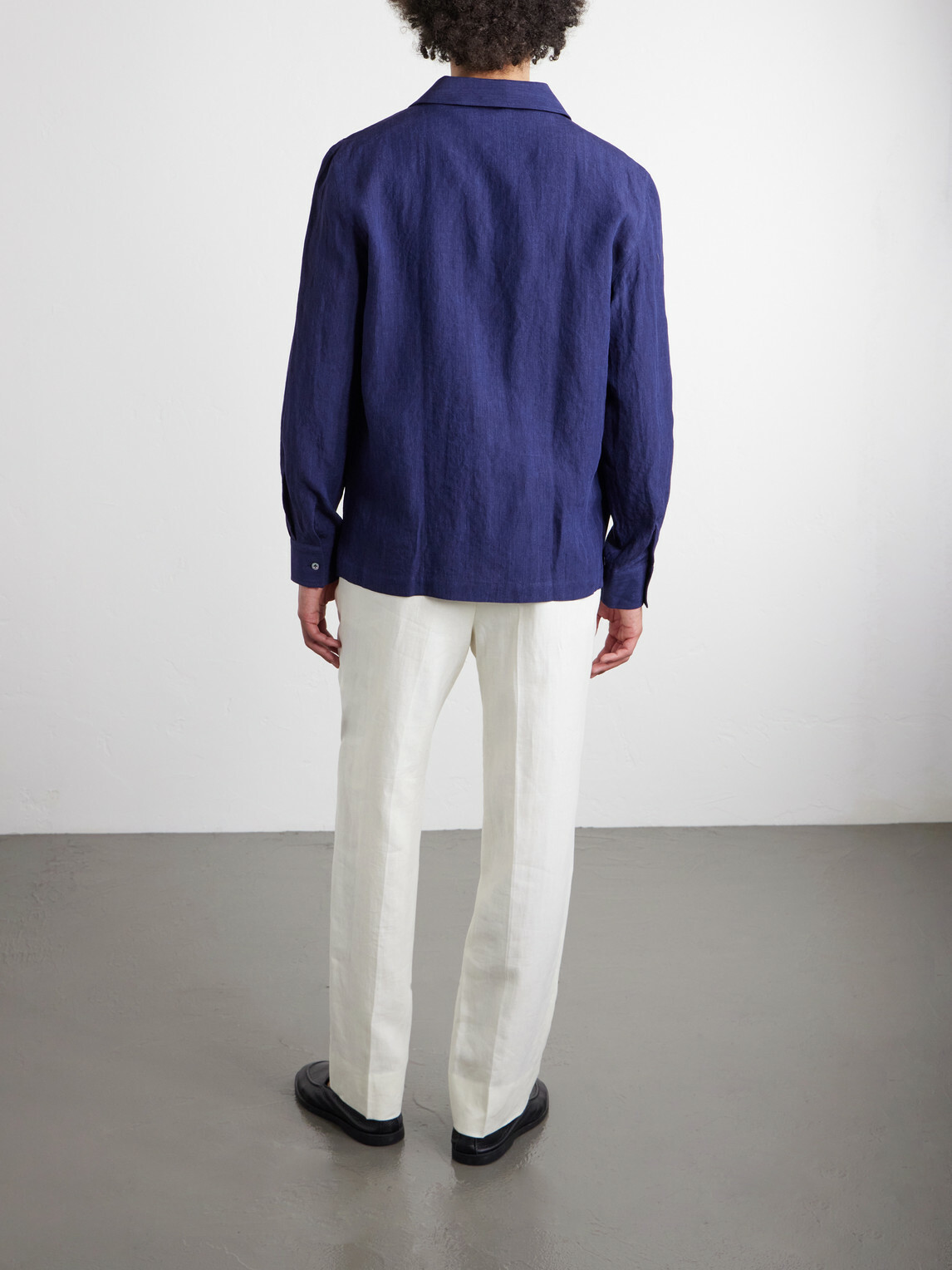 Thom Sweeney - Linen Shirt - Blue