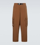 Loewe x On belted technical cargo pants