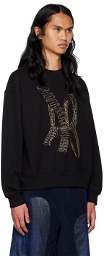 Andersson Bell Black Essential Sweatshirt