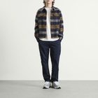 Kestin Men's Haston Jacket in Navy Check Brushed Wool