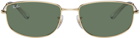 Ray-Ban Gold RB3732 Sunglasses