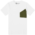 Maharishi Men's Flight Pocket T-Shirt in White
