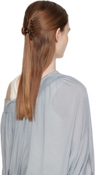 Sophie Buhai Brown Small Fan Shell Claw Clip