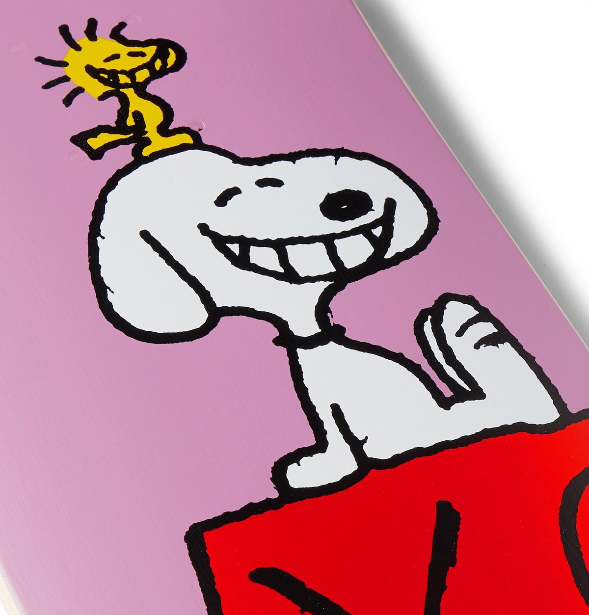 THE SKATEROOM - Peanuts by André Saraiva Set of Three Printed Wooden  Skateboards - Pink