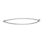 Pearls Before Swine Silver Double Link Bracelet