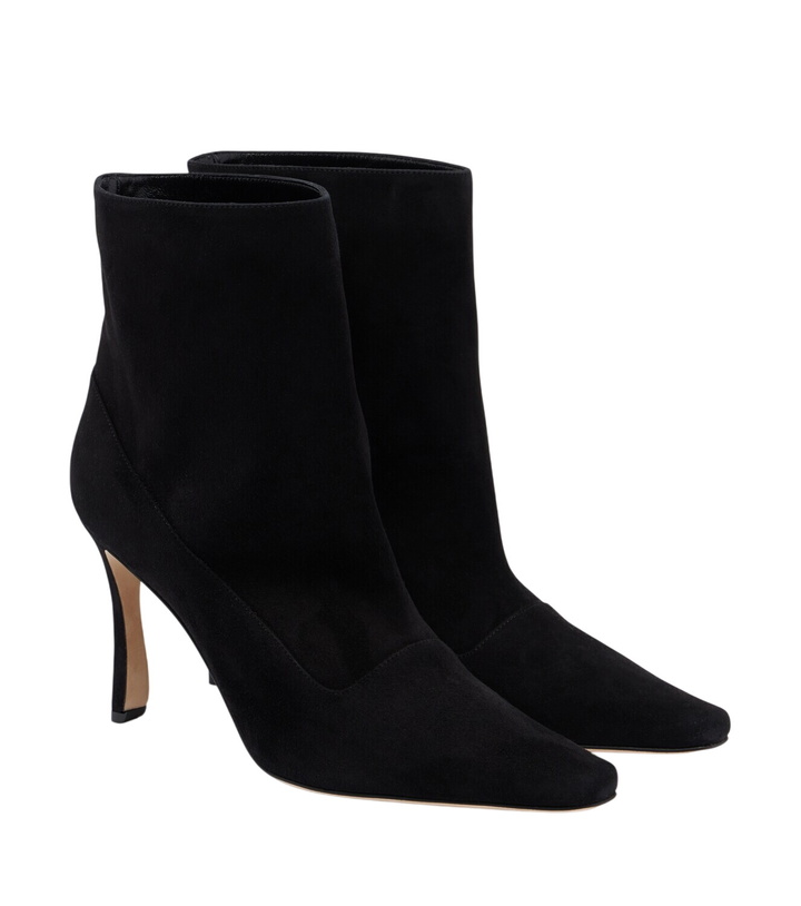 Photo: Manolo Blahnik Gostatu suede ankle boots
