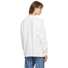 Han Kjobenhavn White Artwork Boxy Long Sleeve T-Shirt