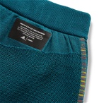 adidas Consortium - Missoni Saturday Perforated Stretch-Knit Shorts - Blue