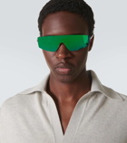 Bottega Veneta Mask flat-top sunglasses