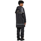 Afterhomework Black K-Way Edition Eiffel Multi Pocket Raincoat
