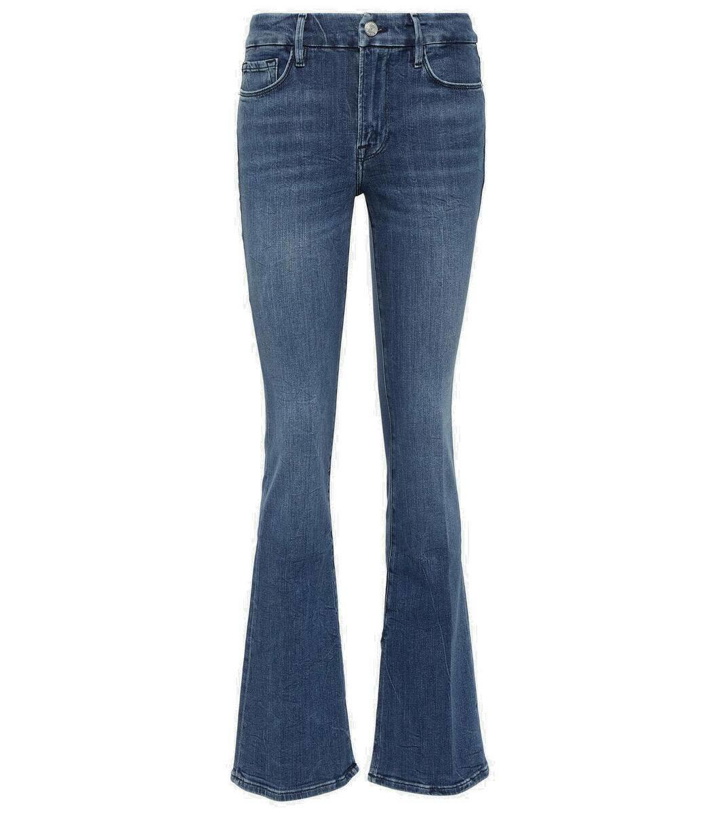 Photo: Frame Le Mini Boot Slit bootcut jeans