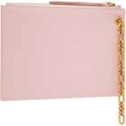 BALMAIN Pink Pulse Zipped Pouch