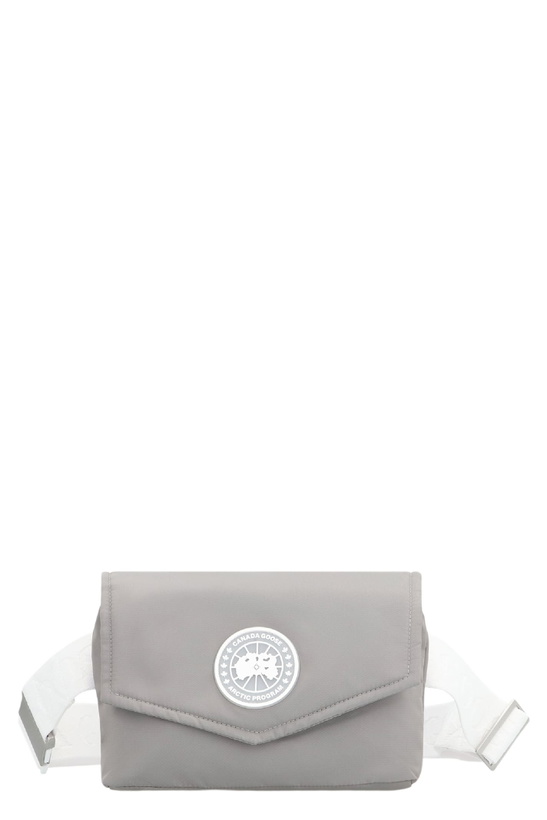 Photo: Canada Goose Logo Detail Nylon Backpack