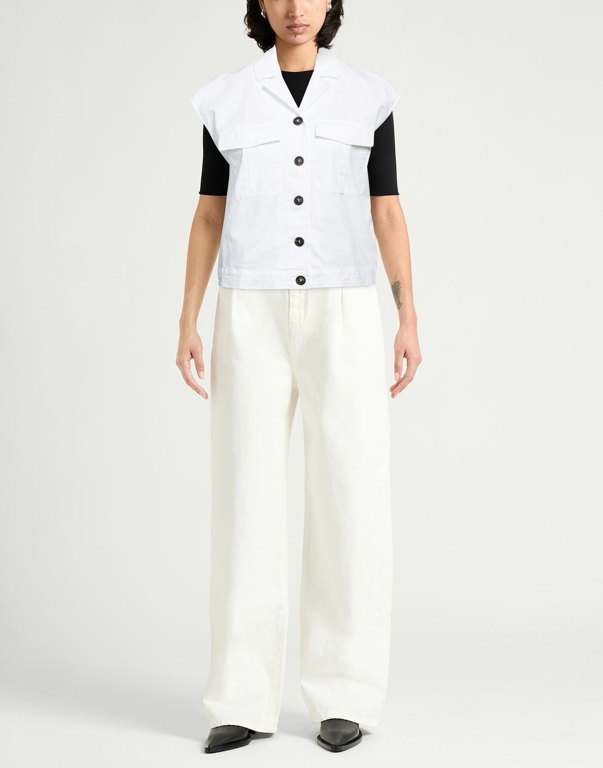 Peserico Womens Vest in White
