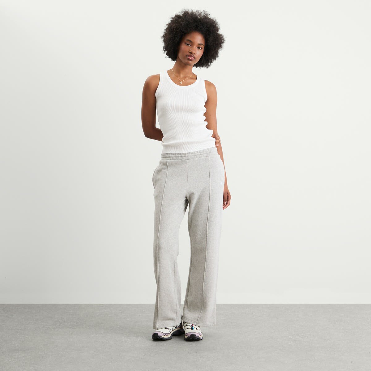 4th & Reckless Women's Fergie Jogger in Grey