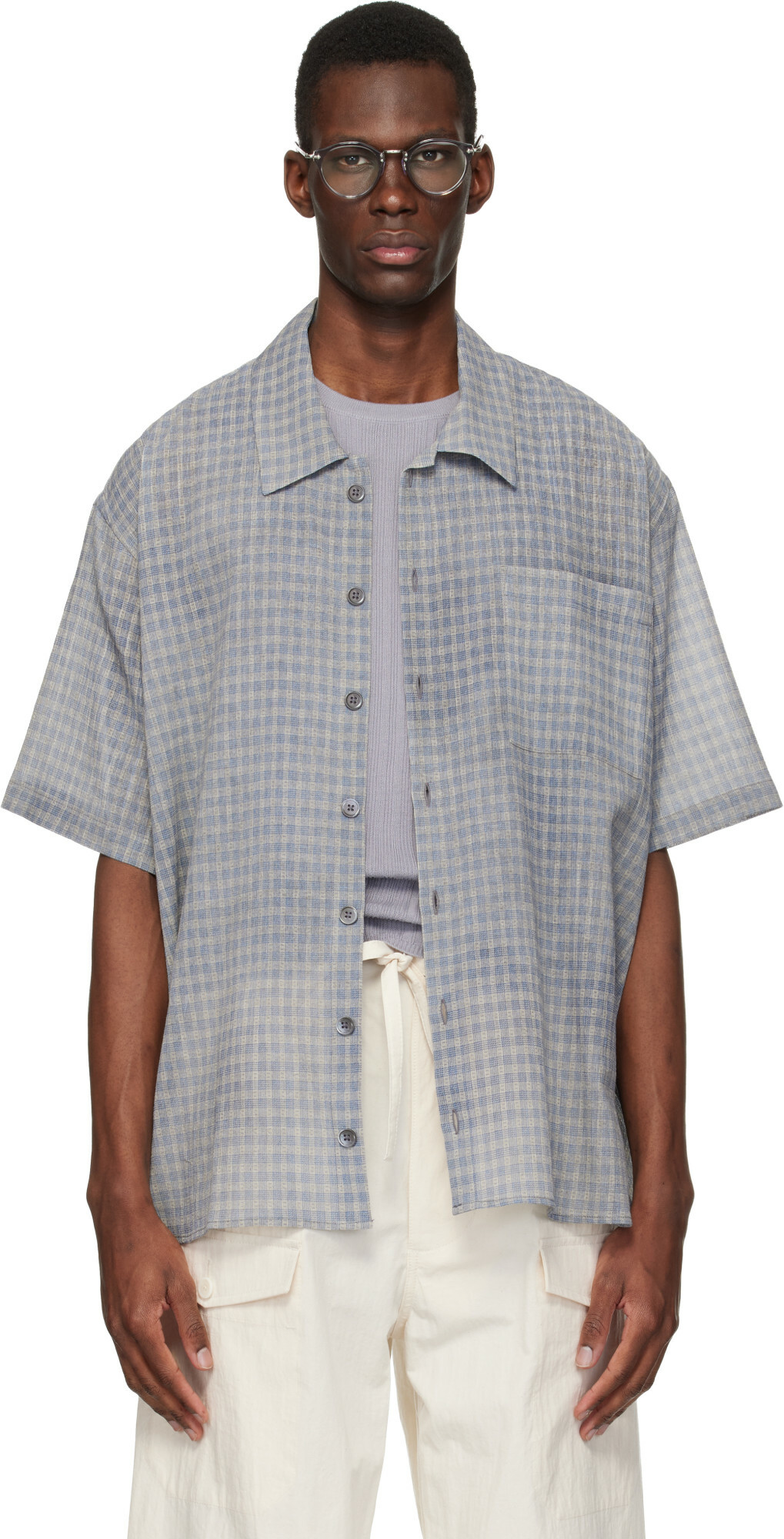 colbo Blue Easy Shirt