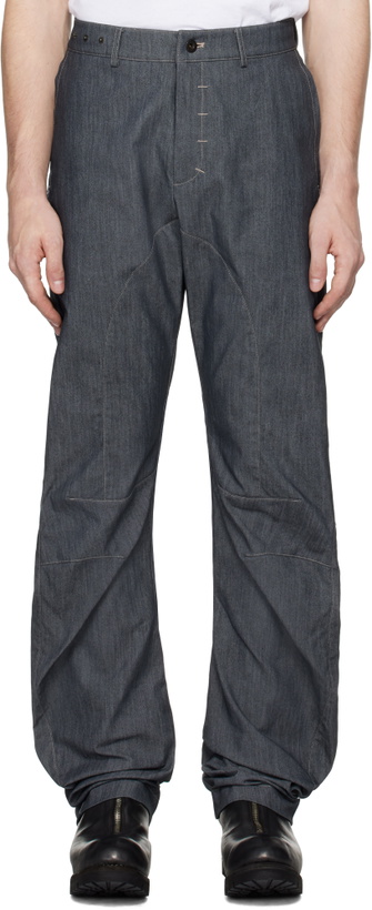 Photo: CARNET-ARCHIVE Navy Human Shell Jeans