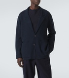 God's True Cashmere Cashmere blazer with amethyst