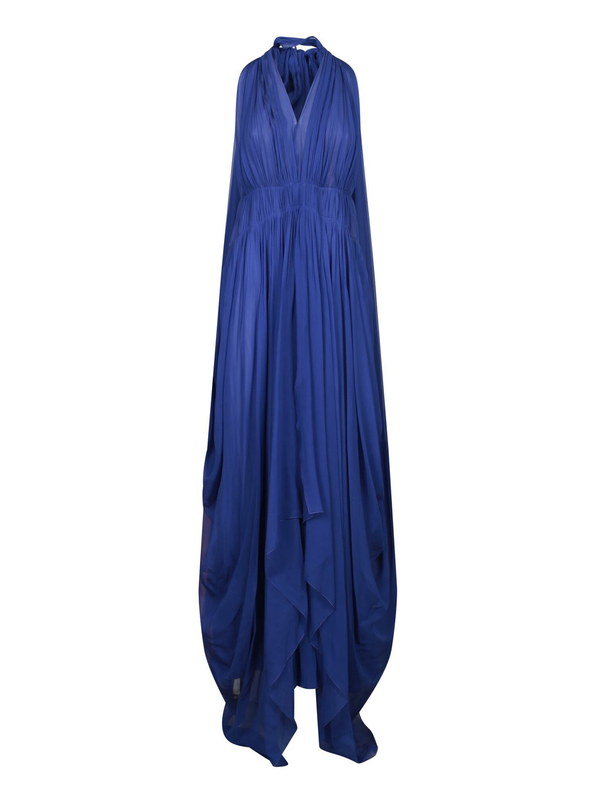 Alberta Ferretti Blue Chiffon Long Dress Alberta Ferretti Alberta Ferretti Blue Chiffon Long Dress Alberta Ferretti