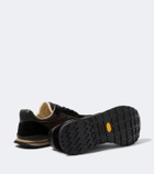 Visvim FKT Runner suede-trimmed sneakers