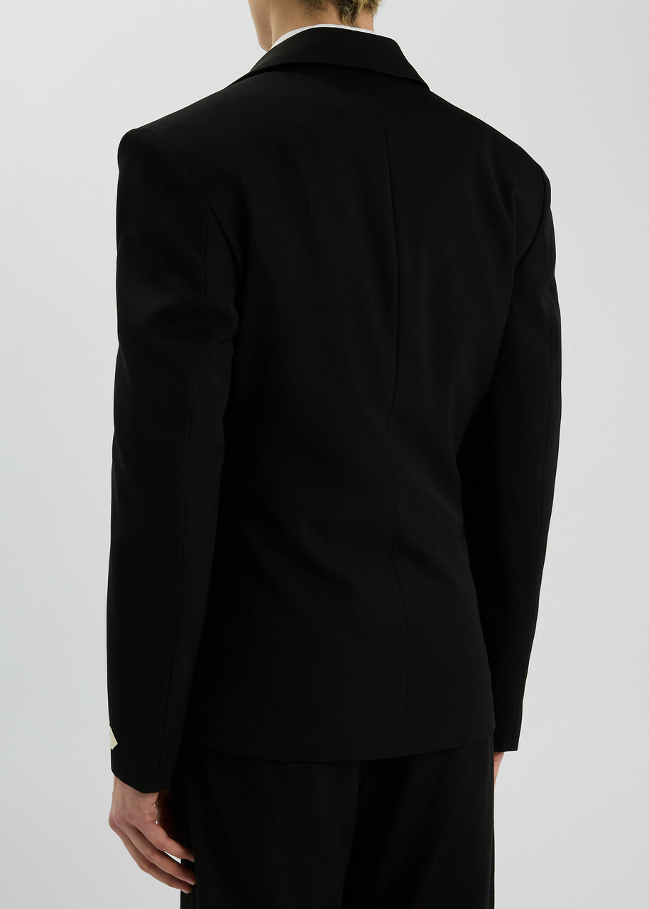 Jacquemus La Veste Fernando Wool Blazer Black