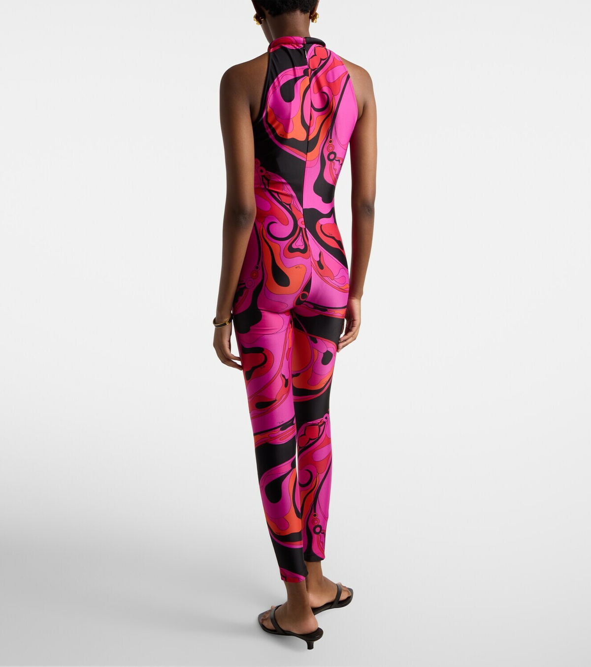 Pucci Orchidee halterneck jumpsuit