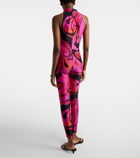 Pucci Orchidee halterneck jumpsuit