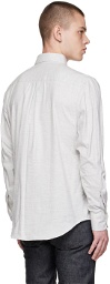 Naked & Famous Denim Gray Easy Shirt