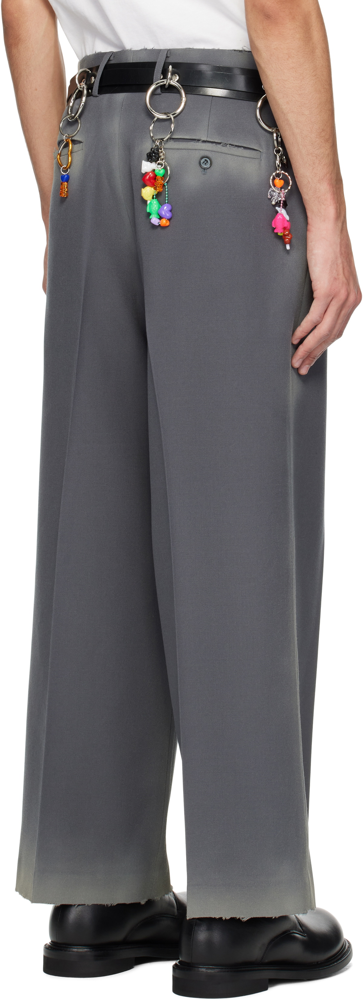 doublet Gray Dusty Tailored Trousers