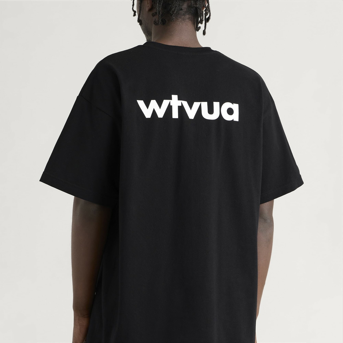 WTAPS Men's WTVUA Short Sleeve T-Shirt in Black