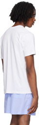 Tekla White Crewneck T-Shirt