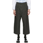 Comme des Garcons Homme Grey Twill Trousers