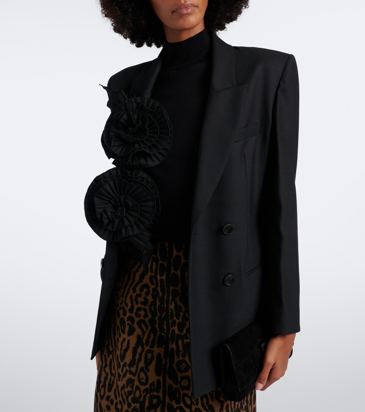 Carolina Herrera Wool and silk-blend sweater