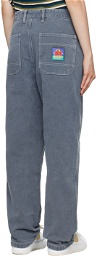 Butter Goods Gray Relaxed-Fit Trousers