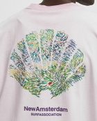 New Amsterdam TALL GRASS TEE pink Mens Shortsleefe