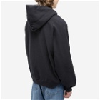 Champion Reverse Weave Men's Acid Washed Distressed Hoody in Black