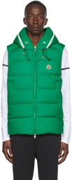 Moncler Green Cardamine Down Vest