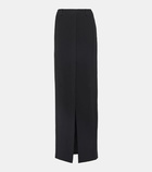 Dries Van Noten Crêpe maxi skirt