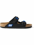 Birkenstock - Adererror Arizona Full-Grain Suede Sandals - Black