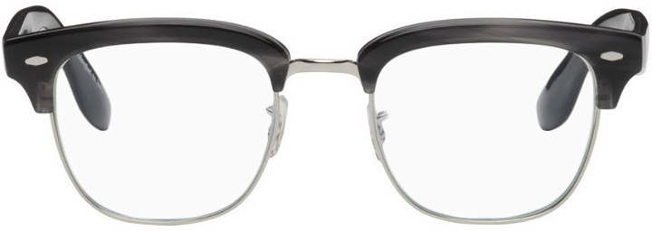 Photo: Brunello Cucinelli Tortoiseshell Oliver Peoples Edition Capannelle Glasses