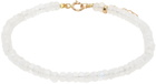 JIA JIA Transparent June Birthstone Rainbow Moonstone Bracelet